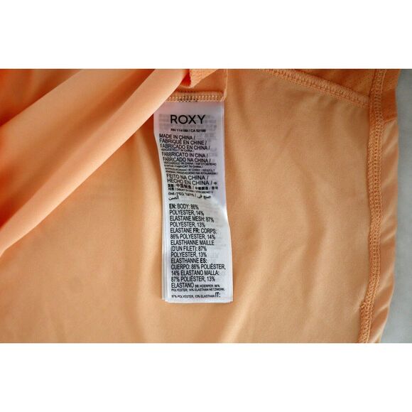 Roxy ERJKT04114 Women's Sz XL Peach Fuzz Pure Pursuit Mesh Tank Top - Picture 6 of 11